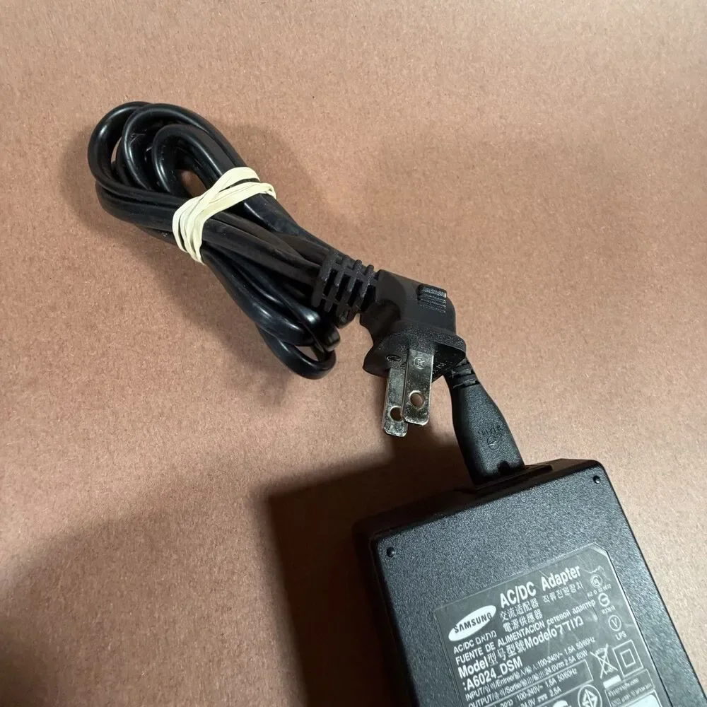 Samsung A6024_DSM AC/DC Adapter 24V 2.5A 60W Barrel, 2-Contact AC US